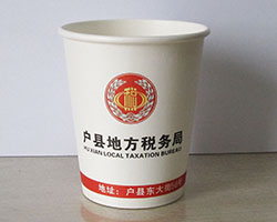 户县地税纸杯
